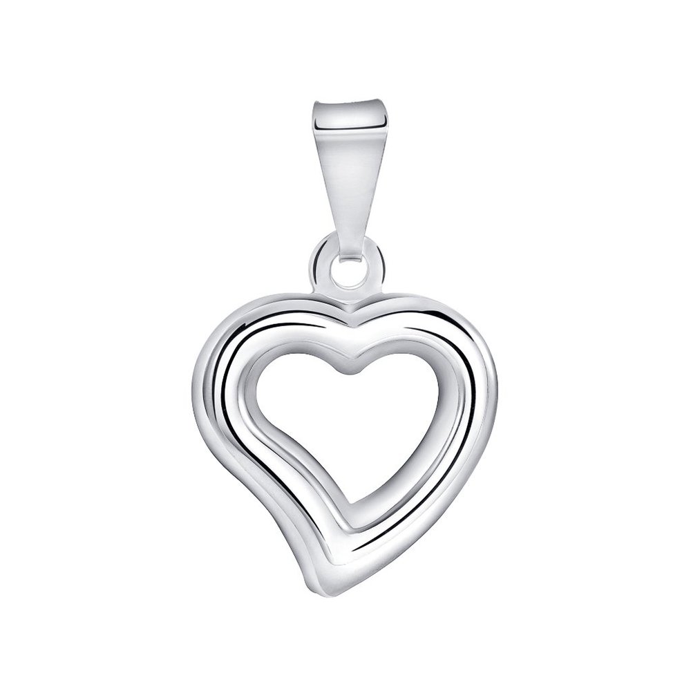 925 STERING SILVER HEART CHARM PENDANT